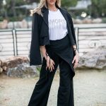 SLEEK SUIT PANTS BLACK